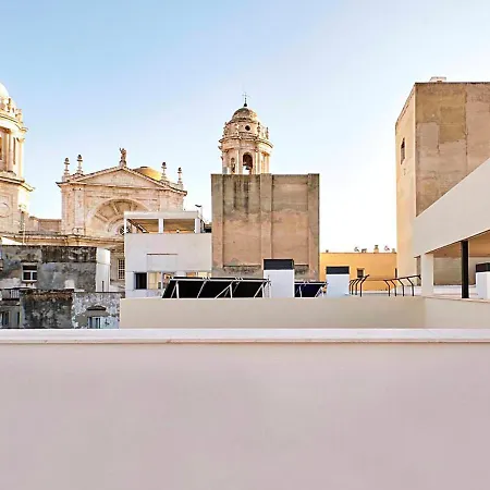 דירה Precioso Duplex Con Patio Junto A La Catedral קדיז